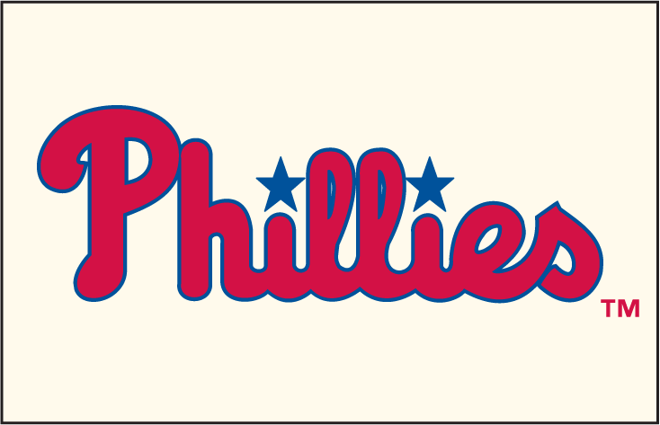 Philadelphia Phillies 2008-2018 Jersey Logo iron on transfers for T-shirts...